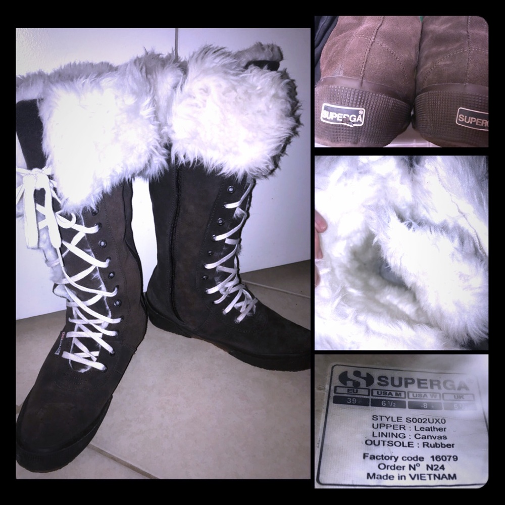 Superga Suede Boots